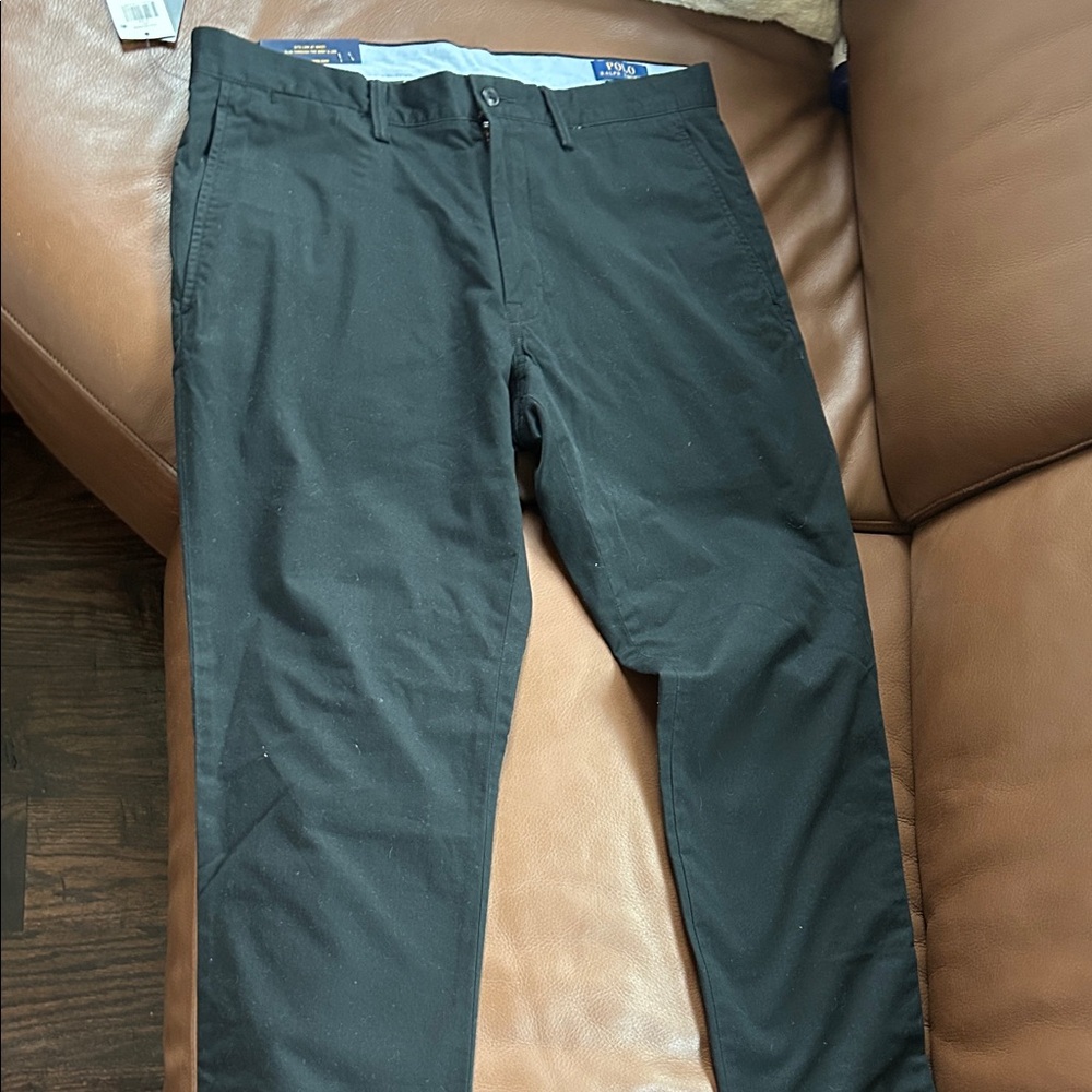 Polo by Ralph Lauren Classic Black Chinos